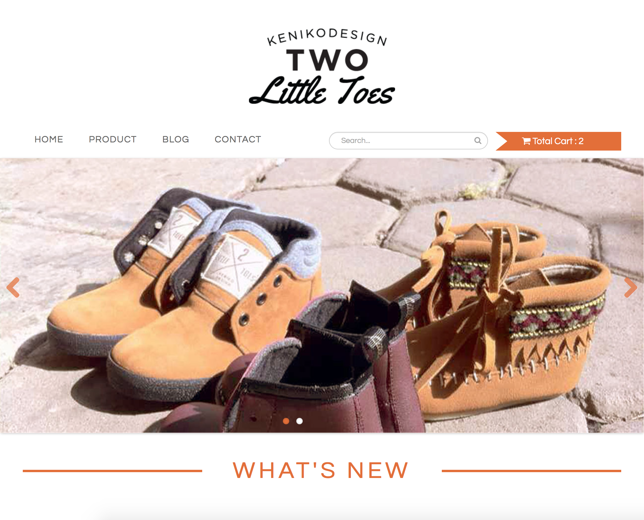 Two little toes website